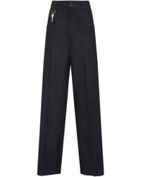 Carven - Key-Charm Cotton Jeans - Lyst