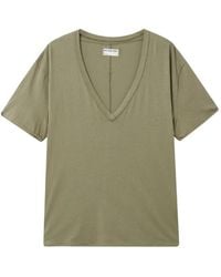 Free People - V-Neck T-Shirt - Lyst
