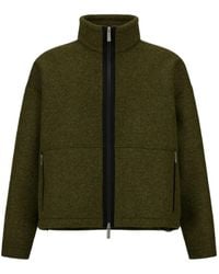 Herno - High-Neck Zip-Front Jacket - Lyst