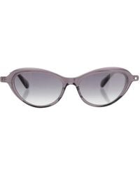 Carven - Sonnenbrille Mit Ovalem Gestell - Lyst