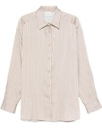 Alysi - Striped Long-Sleeve Shirt - Lyst