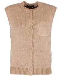 Fabiana Filippi - Sleeveless Knitted Vest - Lyst