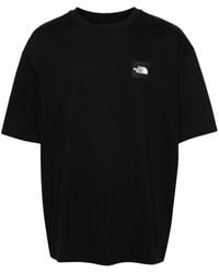 The North Face - T-shirt en coton à logo texturé - Lyst