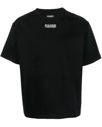 Pleasures - Plaid-Design Cotton T-Shirt - Lyst