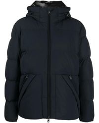 Woolrich - Padded Hooded Jacket - Lyst