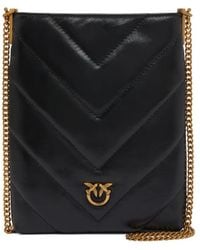 Pinko - キルティング シェブロン ショルダーバッグ - Lyst