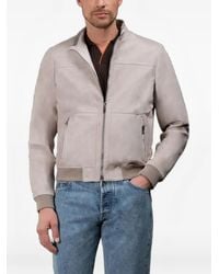 Moorer - Chaqueta Maurilio-Cpf De Ante Con Cremallera - Lyst