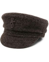Ruslan Baginskiy - Casquette Gavroche À Logo Brodé - Lyst