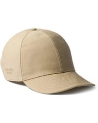 Prada - Old Cotton Satin Baseball Cap - Lyst