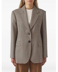 Max Mara - Alice Houndstooth Blazer - Lyst