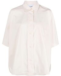 Nude - Short-sleeve Cotton Shirt - Lyst