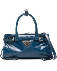 Prada - Mini Bonnie Buckle-detail Tote Bag - Lyst