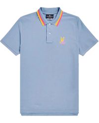 Psycho Bunny - Polo Surrey Con Ricamo E Colletto A Punta - Lyst