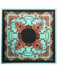 Etro - Silk Scarf With Jewel Motif - Lyst
