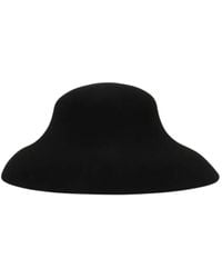 Yohji Yamamoto - Wide-Brim Wool Hat - Lyst