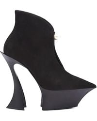 Mugler - 95 Mm Fang Laarzen Met Sculpturale Hak - Lyst