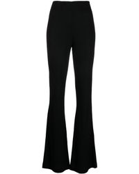 Tibi - Flared High-waisted Trousers - Lyst