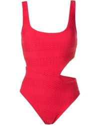 Amir Slama - Hardware-Detail Cut-Out Swimsuit - Lyst