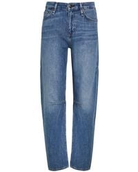 Rag & Bone - Seam-Detail Button-Fastening Denim Jeans - Lyst