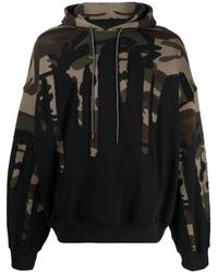 Mostly Heard Rarely Seen - Extreme Drip Camouflage-Pattern Cotton Hoodie - Lyst