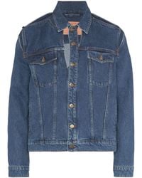 Y. Project - Giacca denim con cut-out - Lyst