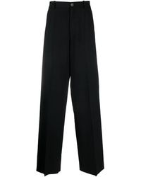 Balenciaga - Broek Met Wijde Pijpen - Lyst