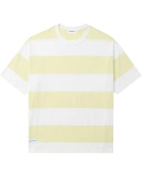 Chocoolate - Logo-Patch Striped Cotton T-Shirt - Lyst