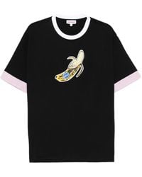 Charles Jeffrey - Banana-Print Crew-Neck T-Shirt - Lyst