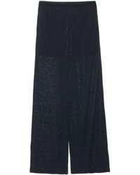 TOTEME - Elastic-Waist Trousers - Lyst