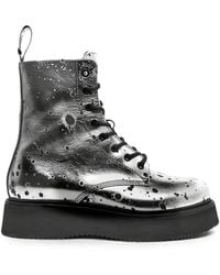 HTC - Army Moon Lace-Up Boots - Lyst