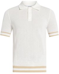 CHE - Open-Knit Cotton Polo Shirt - Lyst