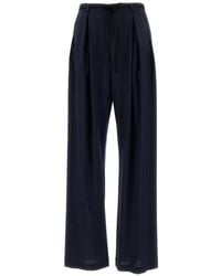Barena - Pleated Wide-Leg Trousers - Lyst
