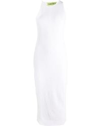 GAUGE81 - Altea Asymmetric Ribbed-Knit Midi Dress - Lyst