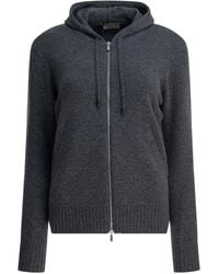 Drumohr - Cárdigan con capucha y cremallera - Lyst