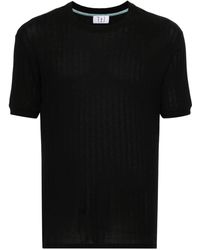 Winnie NY - Pointelle-Knit Cotton T-Shirt - Lyst