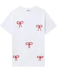Vivetta - リボンディテール Tシャツ - Lyst