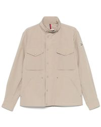 Moncler - Logo-Patch Bomber Jacket - Lyst