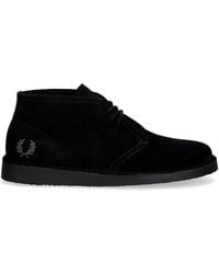 Fred Perry - Hawley Lace-Up Fastening Desert Boots - Lyst