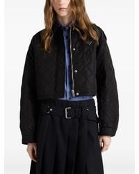 Prada - Giacca Trapuntata - Lyst