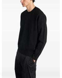 Low Brand - Crew-Neck Long-Sleeve Sweater - Lyst