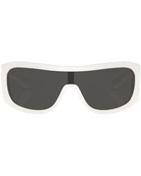 Dolce & Gabbana - Shield-Frame Tinted Sunglasses - Lyst