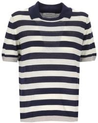 Gran Sasso - Striped Short-Sleeve T-Shirt - Lyst