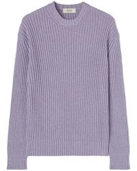 RETORI - Ribbed-Knit Crew-Neck Sweatshirt - Lyst