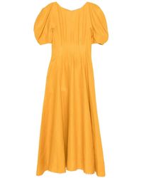 Gabriela Hearst - Puffed-Sleeve Maxi Dress - Lyst