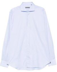 Corneliani - Spread-Collar Long-Sleeve Shirt - Lyst