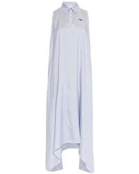 Vetements - Loose-Fit Silk Dress - Lyst