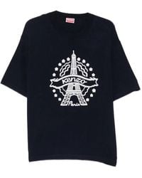 KENZO - Eiffel Tower T-Shirt - Lyst