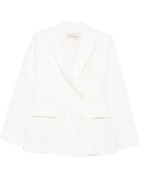 Occleus - Wilma Linen Blazer - Lyst