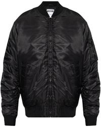 Moschino - Zip-Up Padded Bomber Jacket - Lyst
