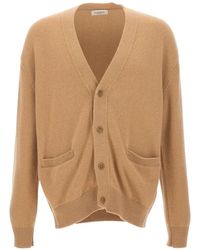 Laneus - V-Neck Button-Up Cardigan - Lyst